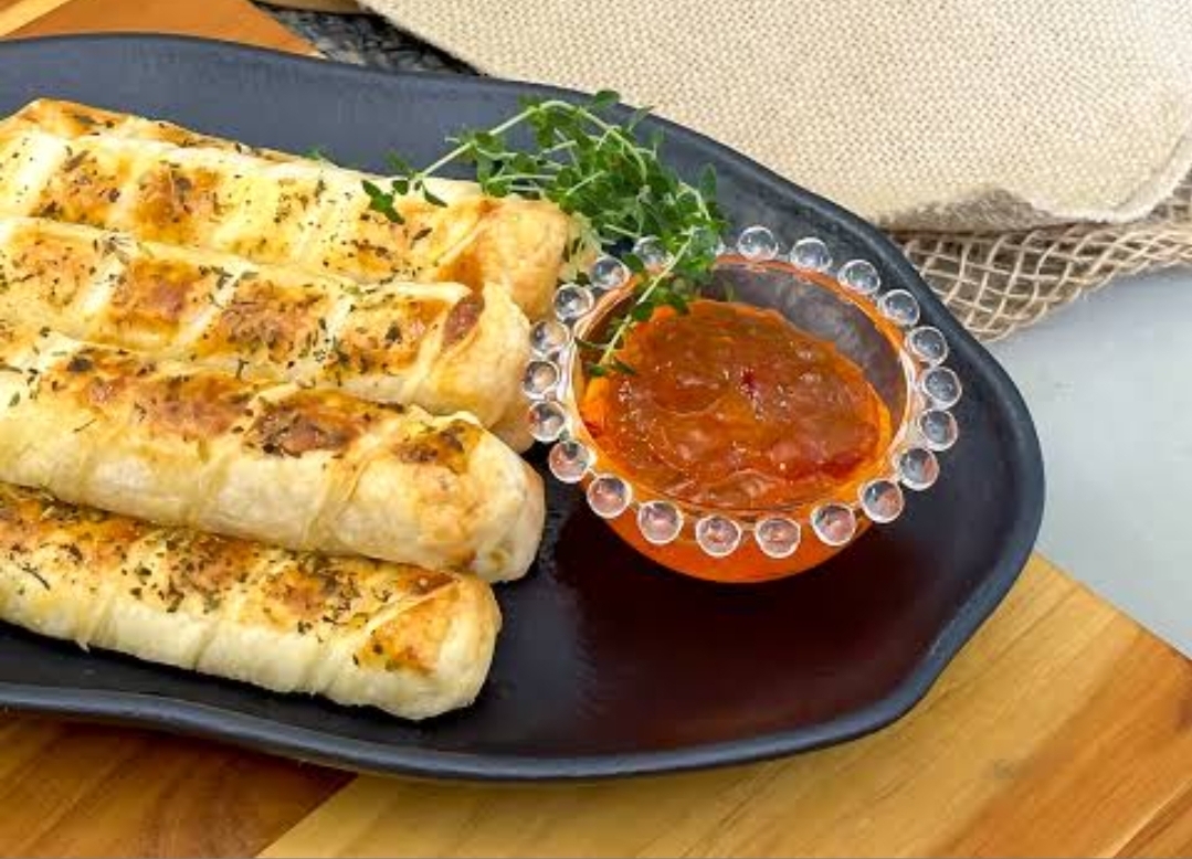 Queijo coalho com geleia caseira
